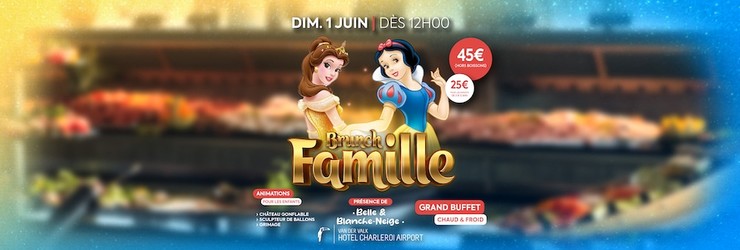 Brunch famille Belle et Blanche Neige