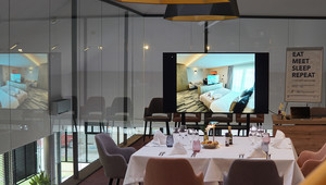 Meeting Room Business Lunch 