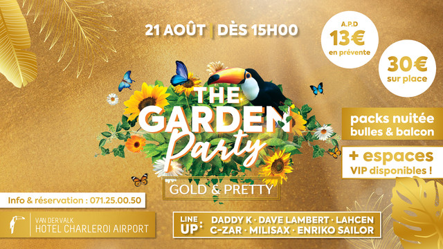 The Garden Party | Gold & Pretty